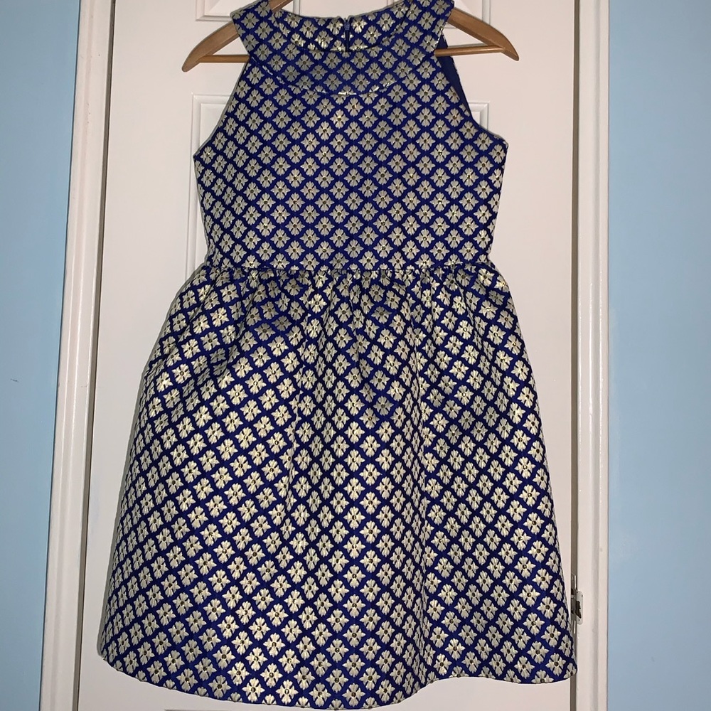 Peppa and Julie Royal Blue Dress